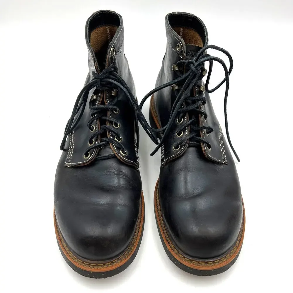 Thorogood Beloit Black Leather Boots 814-6532 - Picture 7 of 9
